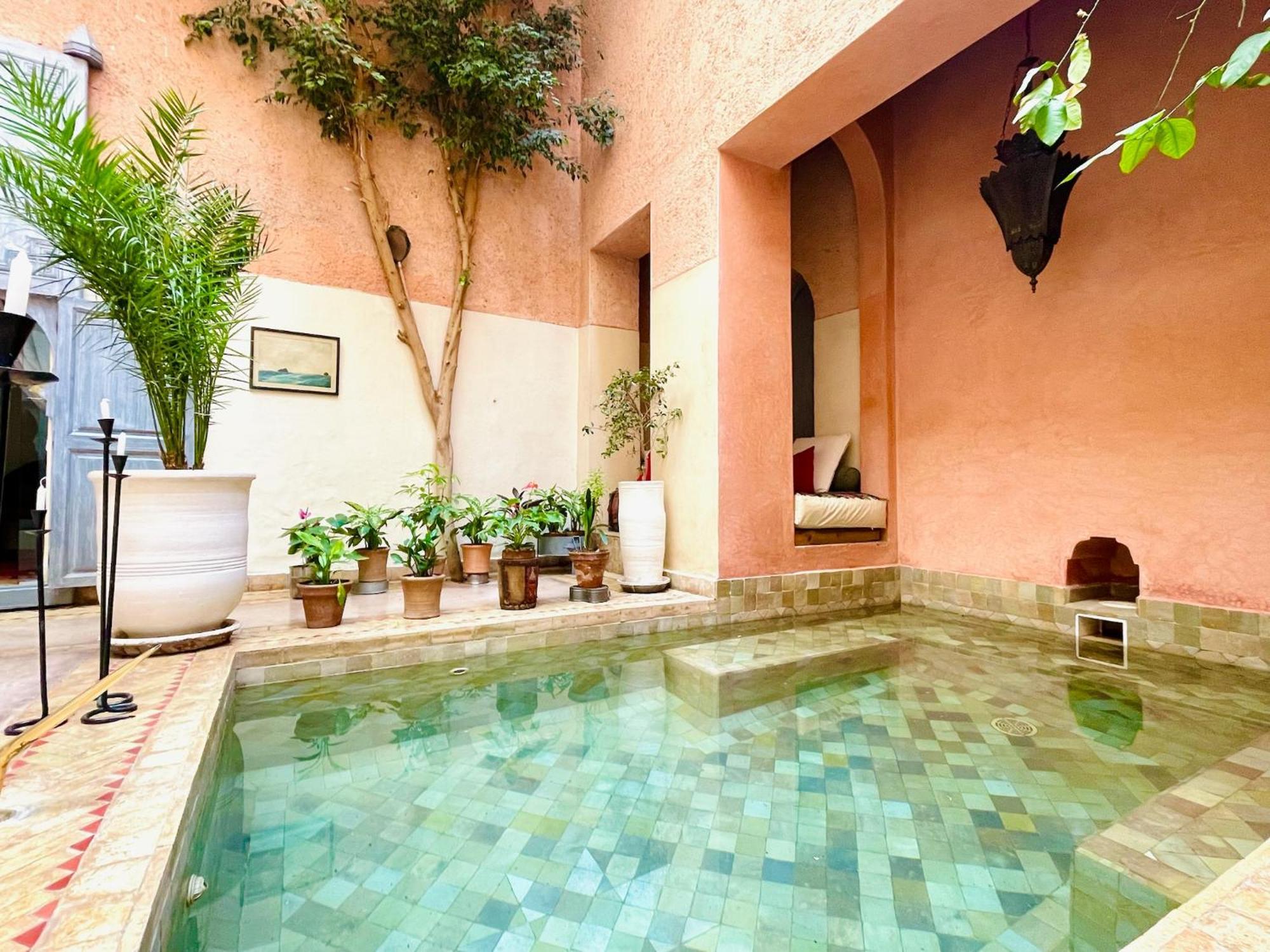 Exclusive And Stylish 4-Bedroom Riad With Plunge Pool 马拉喀什 外观 照片