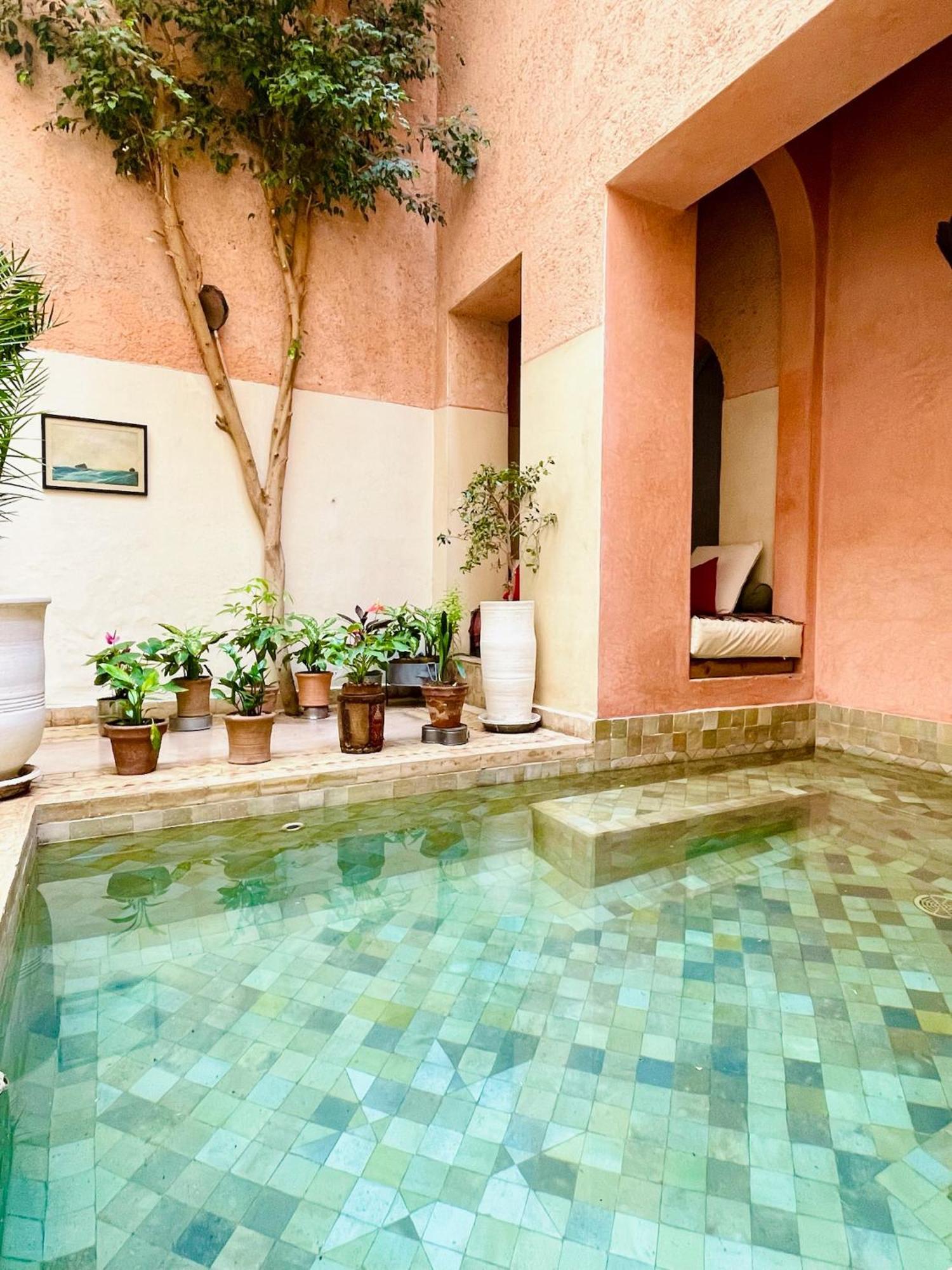 Exclusive And Stylish 4-Bedroom Riad With Plunge Pool 马拉喀什 外观 照片