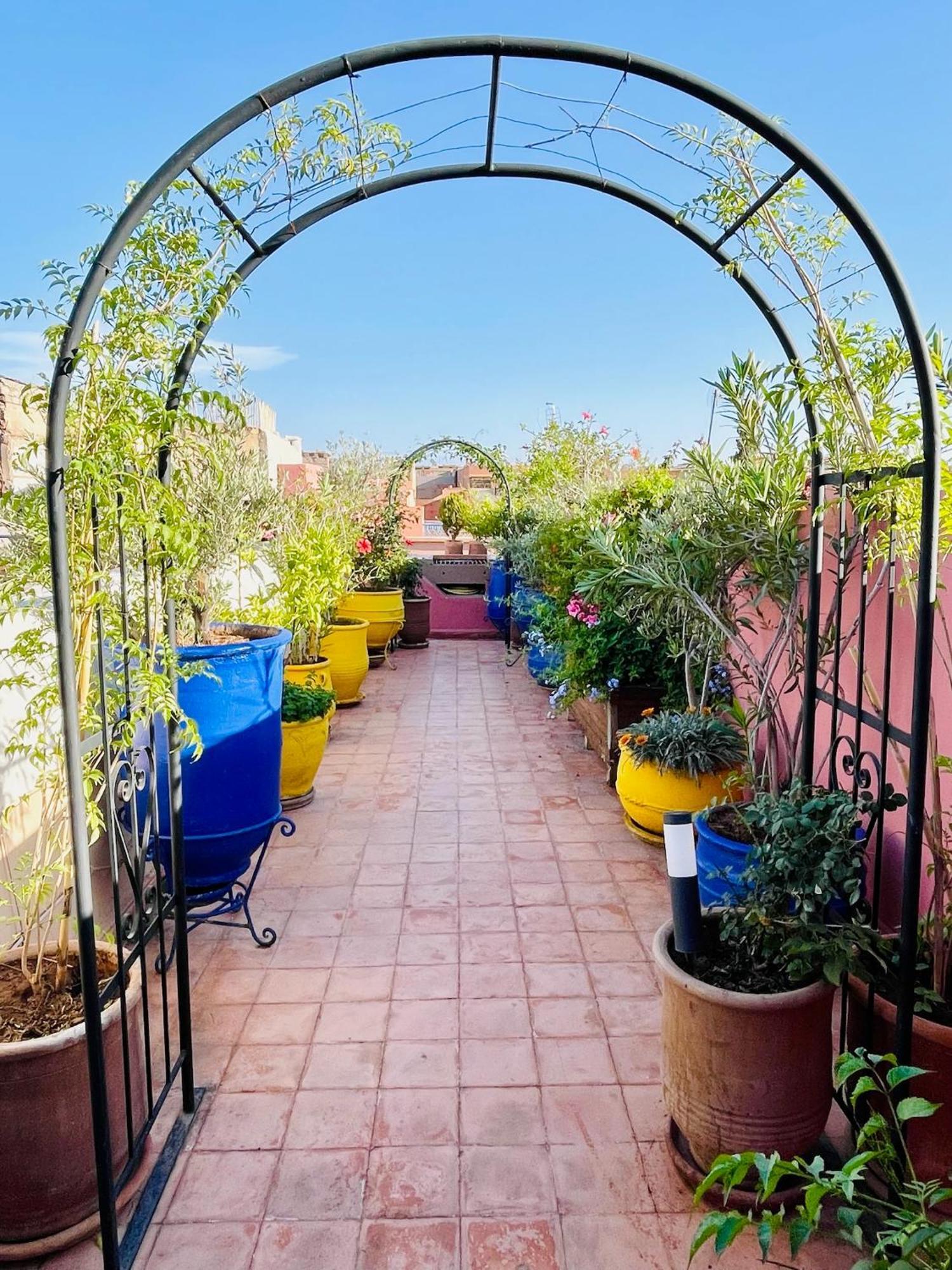 Exclusive And Stylish 4-Bedroom Riad With Plunge Pool 马拉喀什 外观 照片